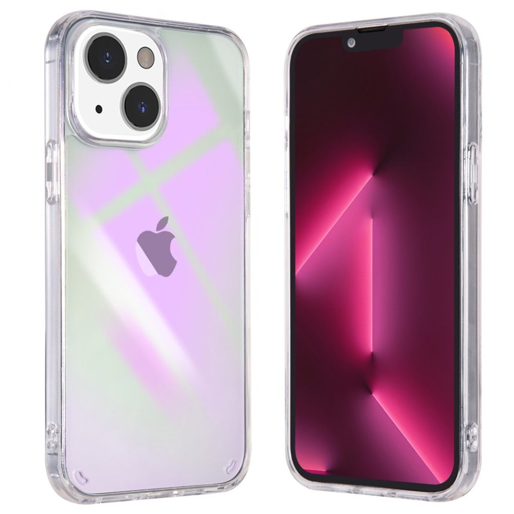Purple Iridescent Slim Case for iPhone 14 Plus